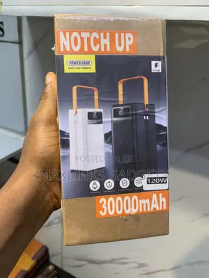 Notch Up 120w, 30000mAh Power Bank