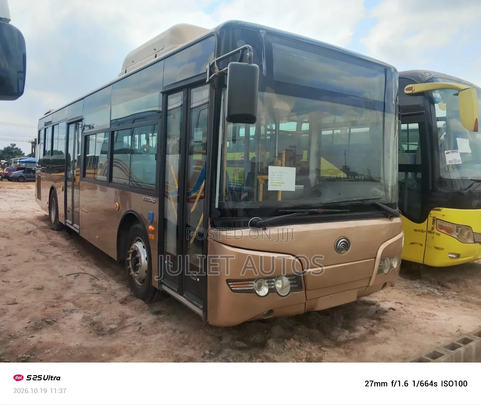 Yutong ZK6116D 2016 Gold