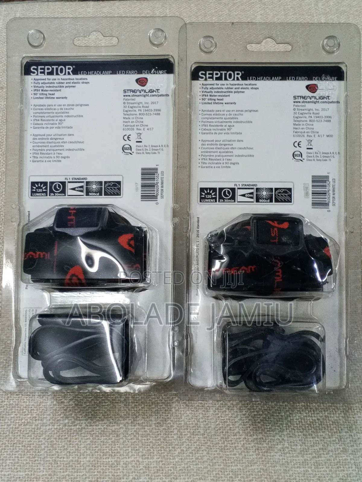 Streamlight Septor LED Headlamp