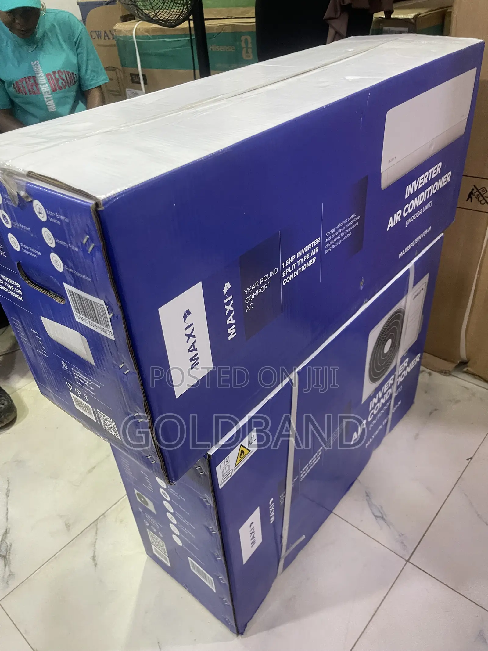 Maxi 1.5HP Split AC – Home Cooling With Installation Kit