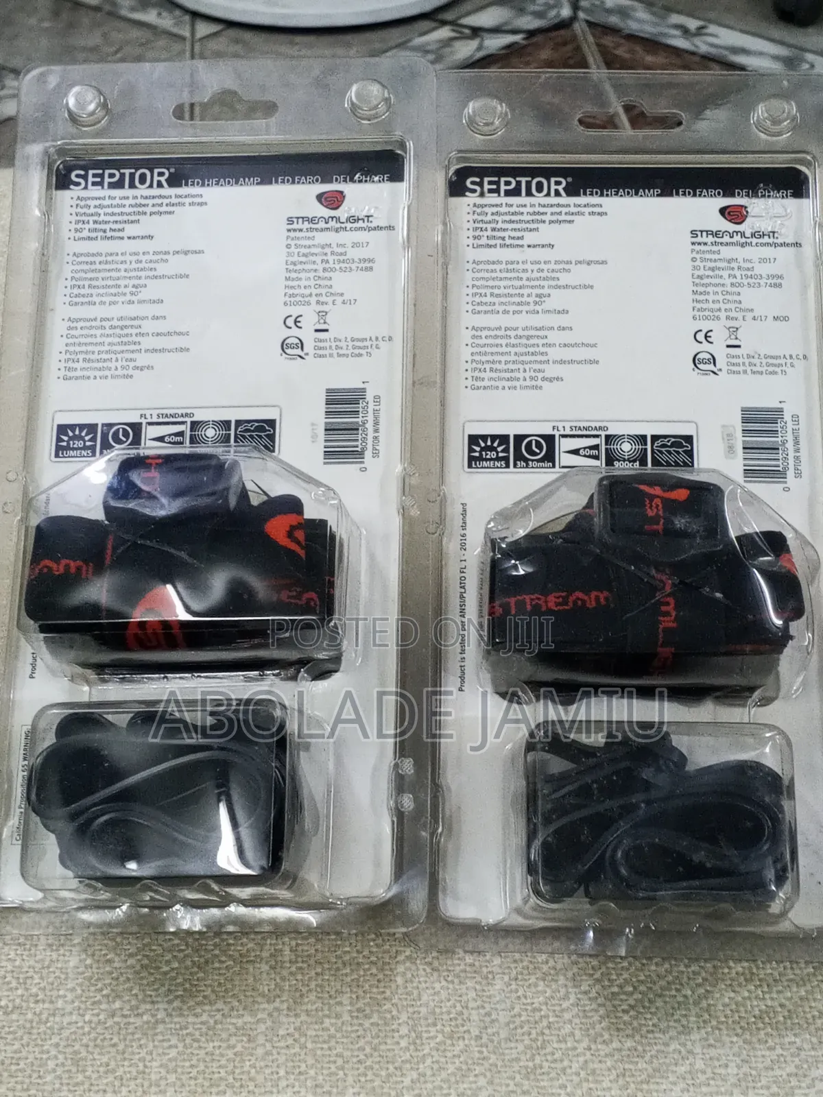 Streamlight Septor LED Headlamp
