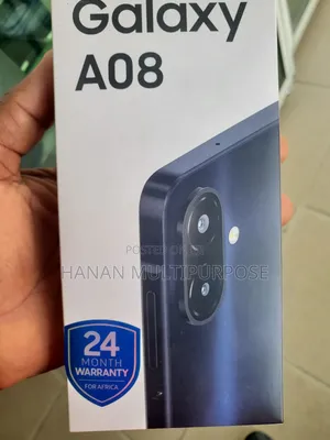New Samsung Galaxy A08 64 GB Black
