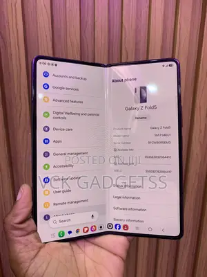 Samsung Galaxy Fold 512 GB Black