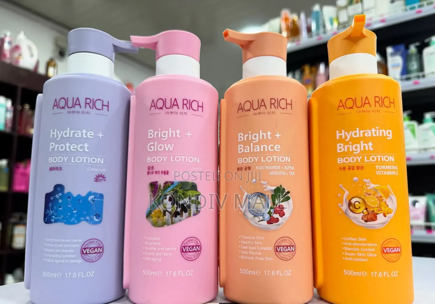 Aqua Rich Lotions