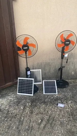 Solar Rechargeable Fan