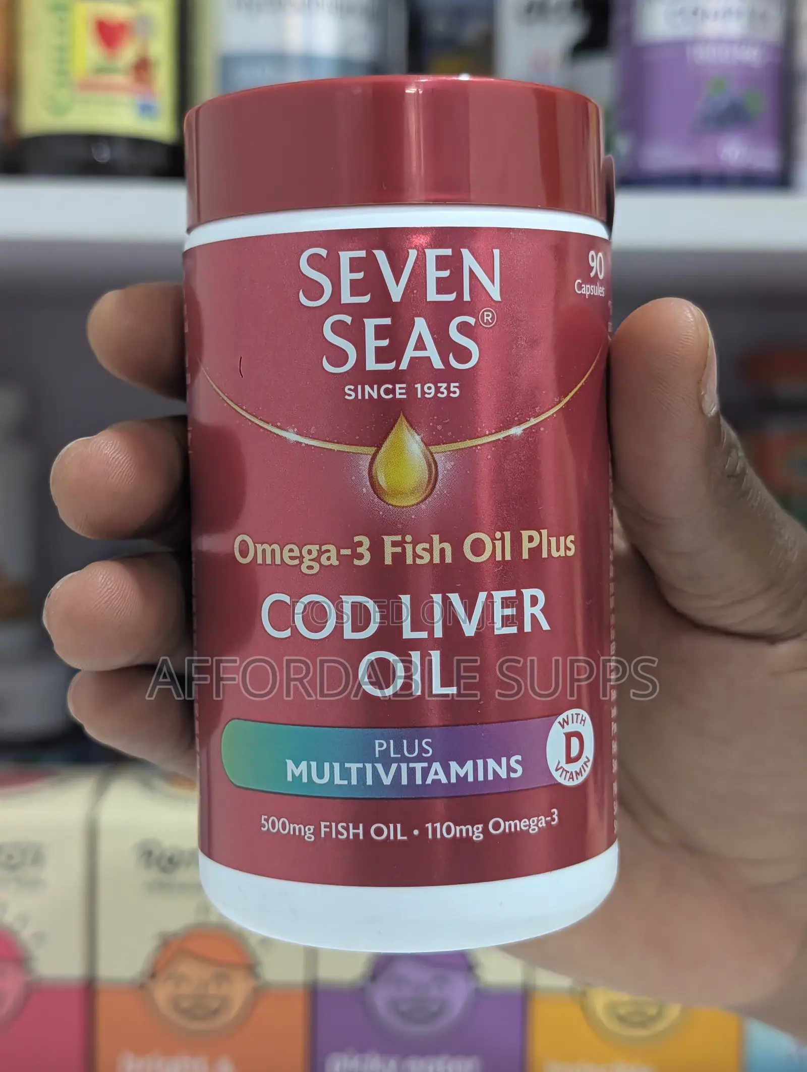 Seven Seas Cod Liver Oil Plus Multivitamins – 90 Capsules