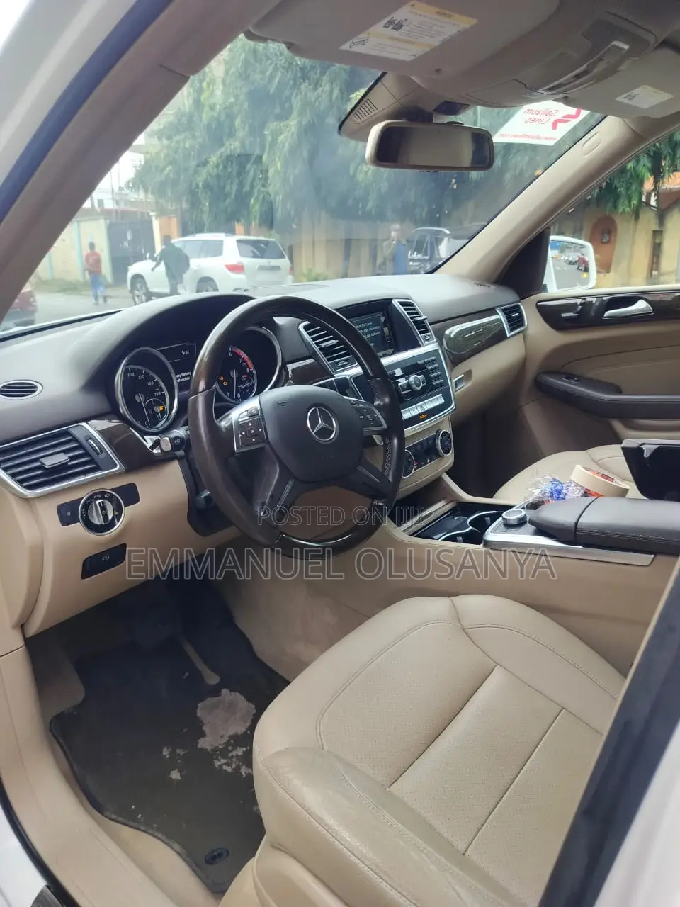 Mercedes-Benz M Class 2015 White