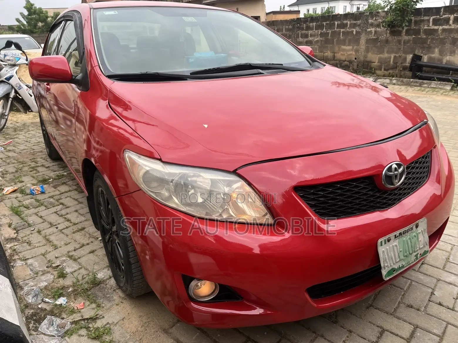 Toyota Corolla 2008 Red