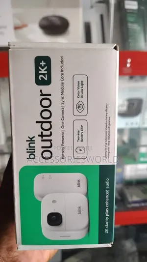 Blink Outdoor 2K+ Wireless Smart Security Camera System.
