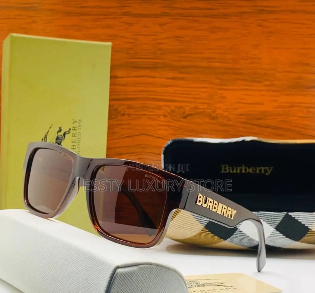 High Quality Luxury Burberry Men Sunglasses