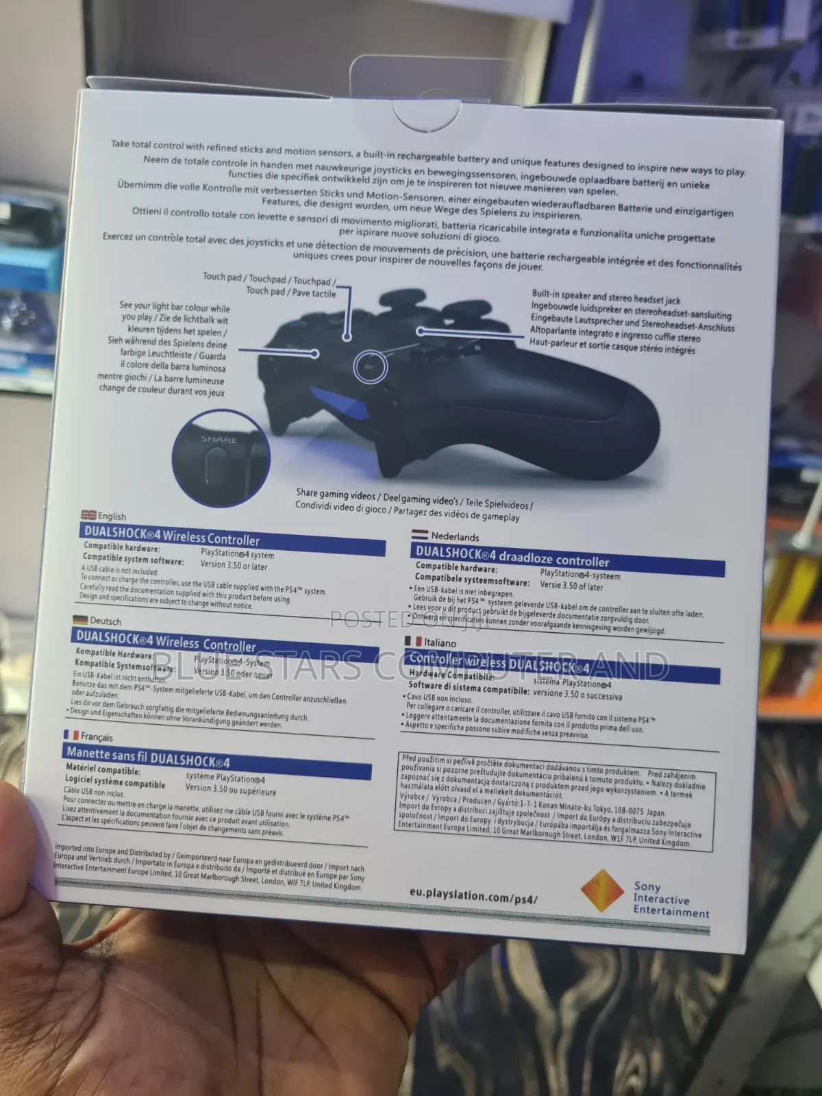 PS4 Game Pad Controller