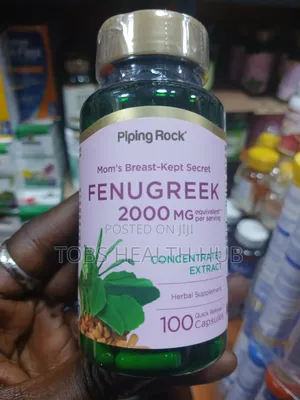 Piping Rock Fenugreek 2000mg – 100 Capsules | Herbal Supplement