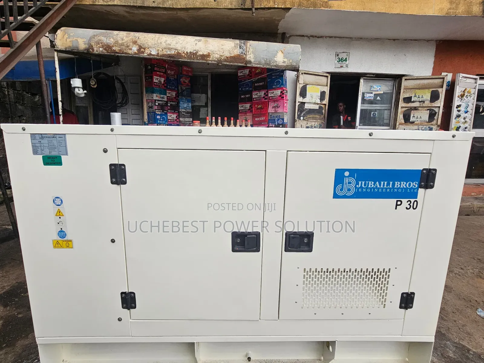 30kva JUBAILIBROS Super Silent Sound Proof Generator