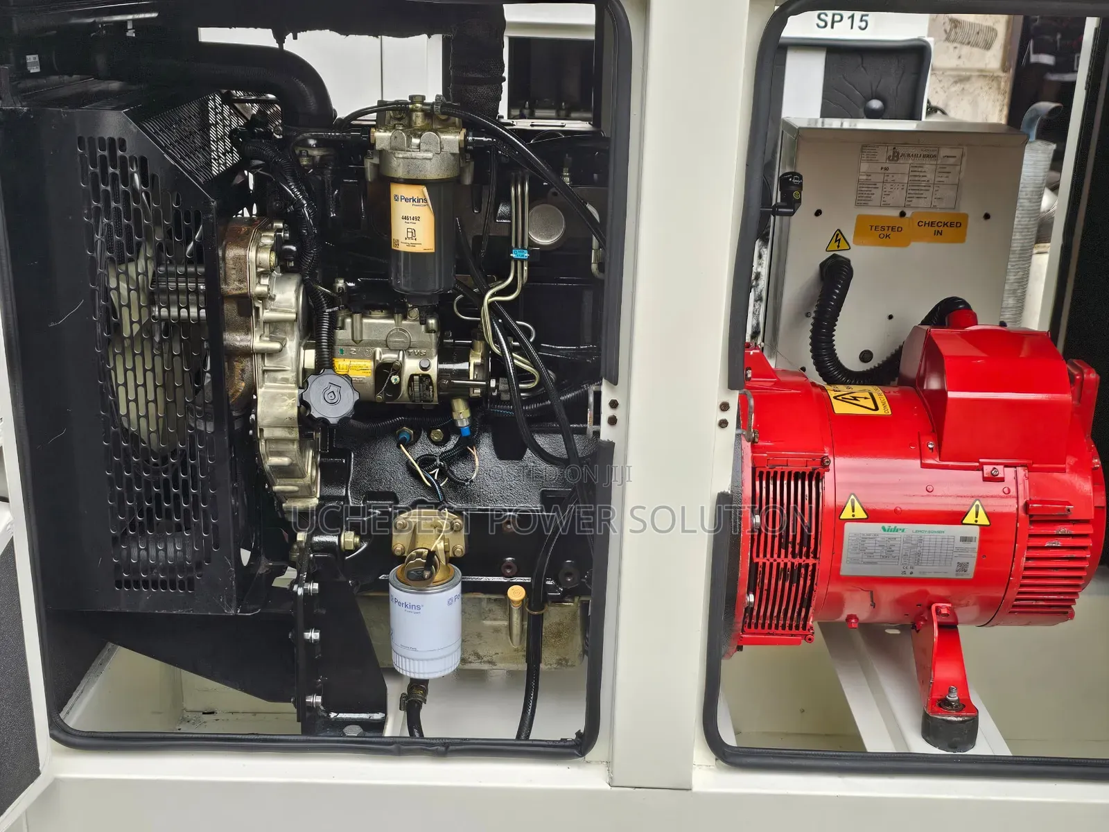 30kva JUBAILIBROS Super Silent Sound Proof Generator