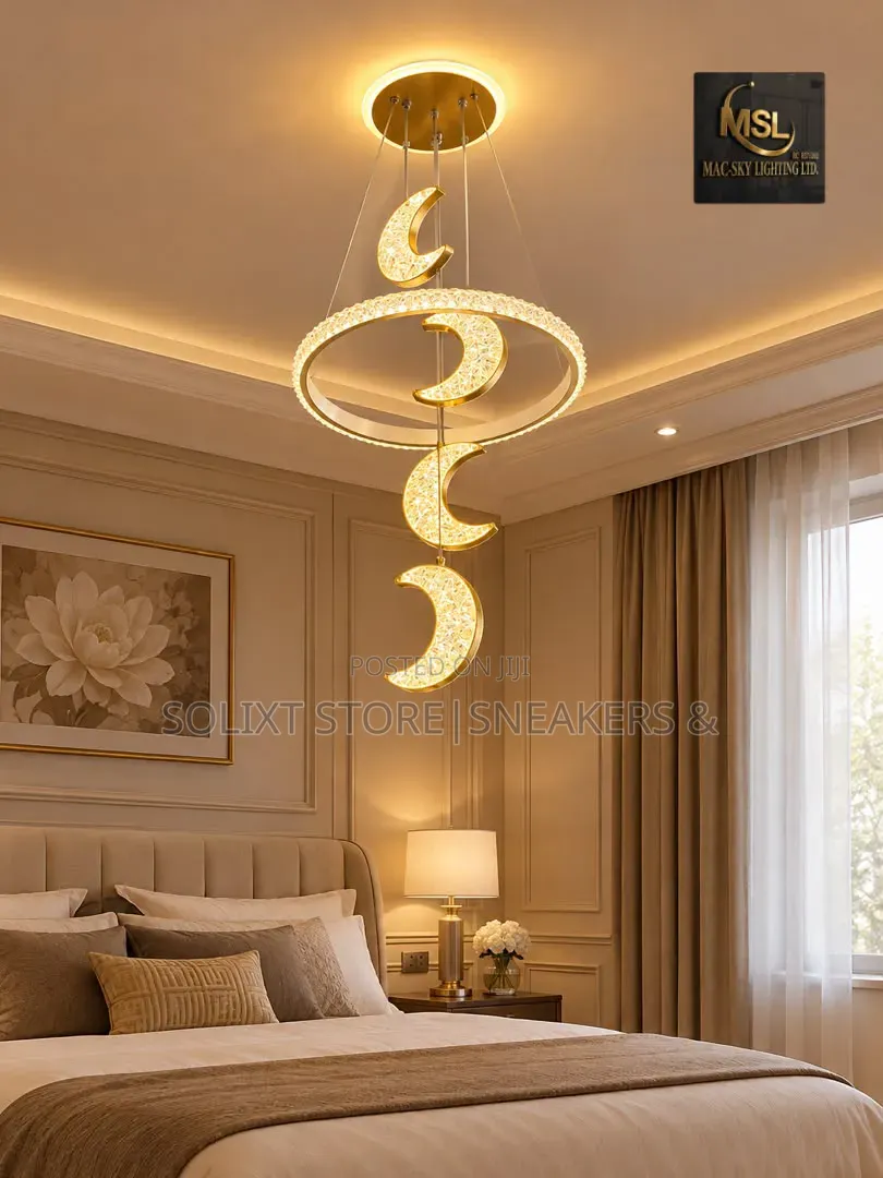 Modern 3 Color LED Pendant Chandelier Dimmable Ribbon Light