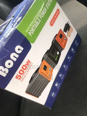 Bona 500w Portable 500w Solar Generator With Panel