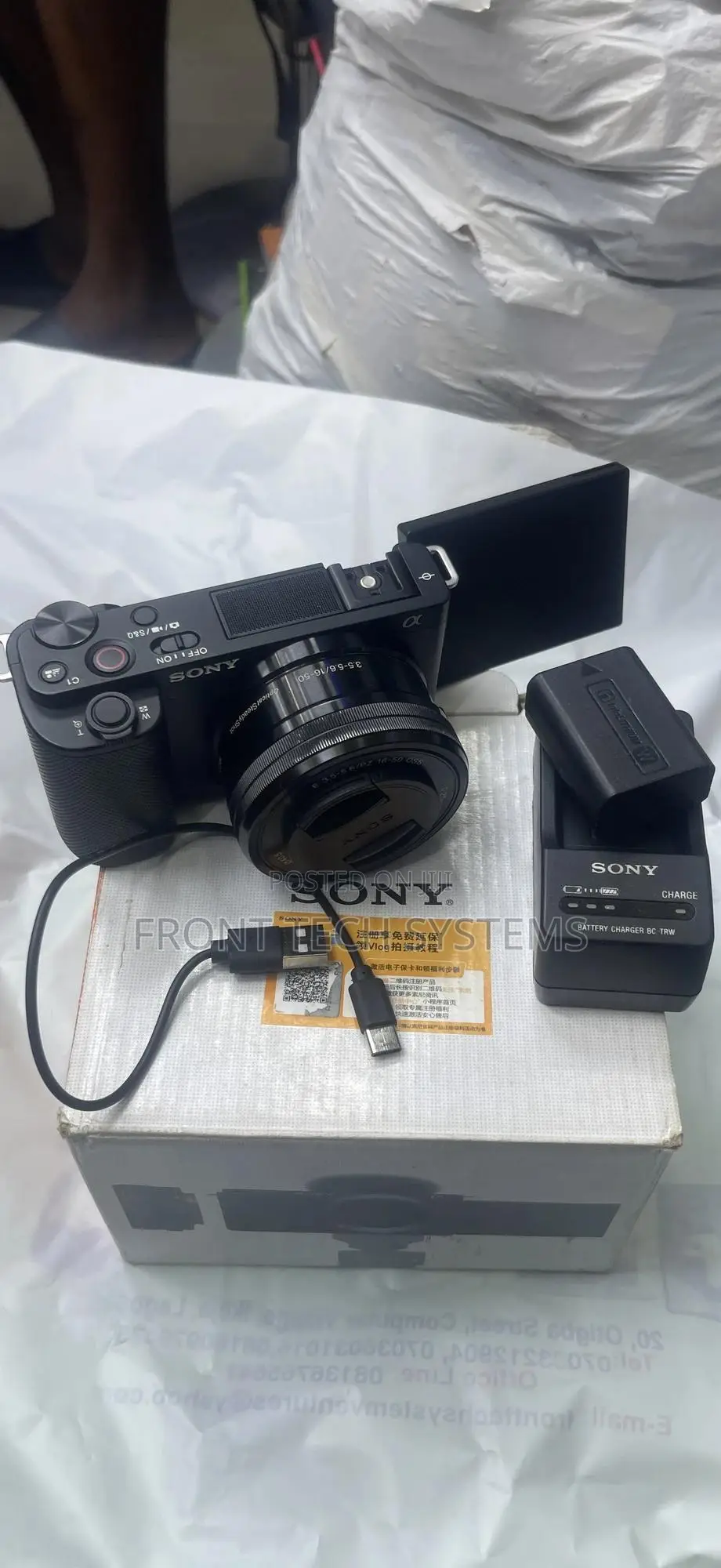 Sony Zve10 4k Video Camera