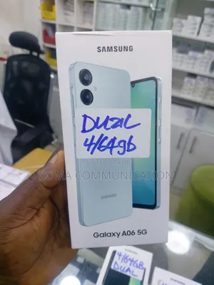 New Samsung Galaxy A06 5G 64 GB Silver