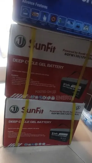 130ah 12v Sunfit Dry Cell Battery