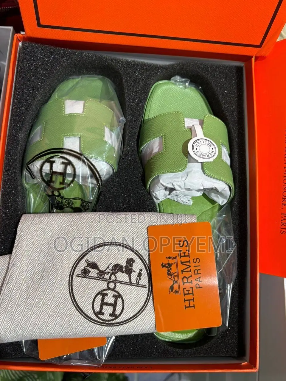 Hermes Slippers
