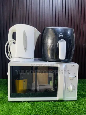 Combo Package Microwave, Air Fryer, Electric Jug