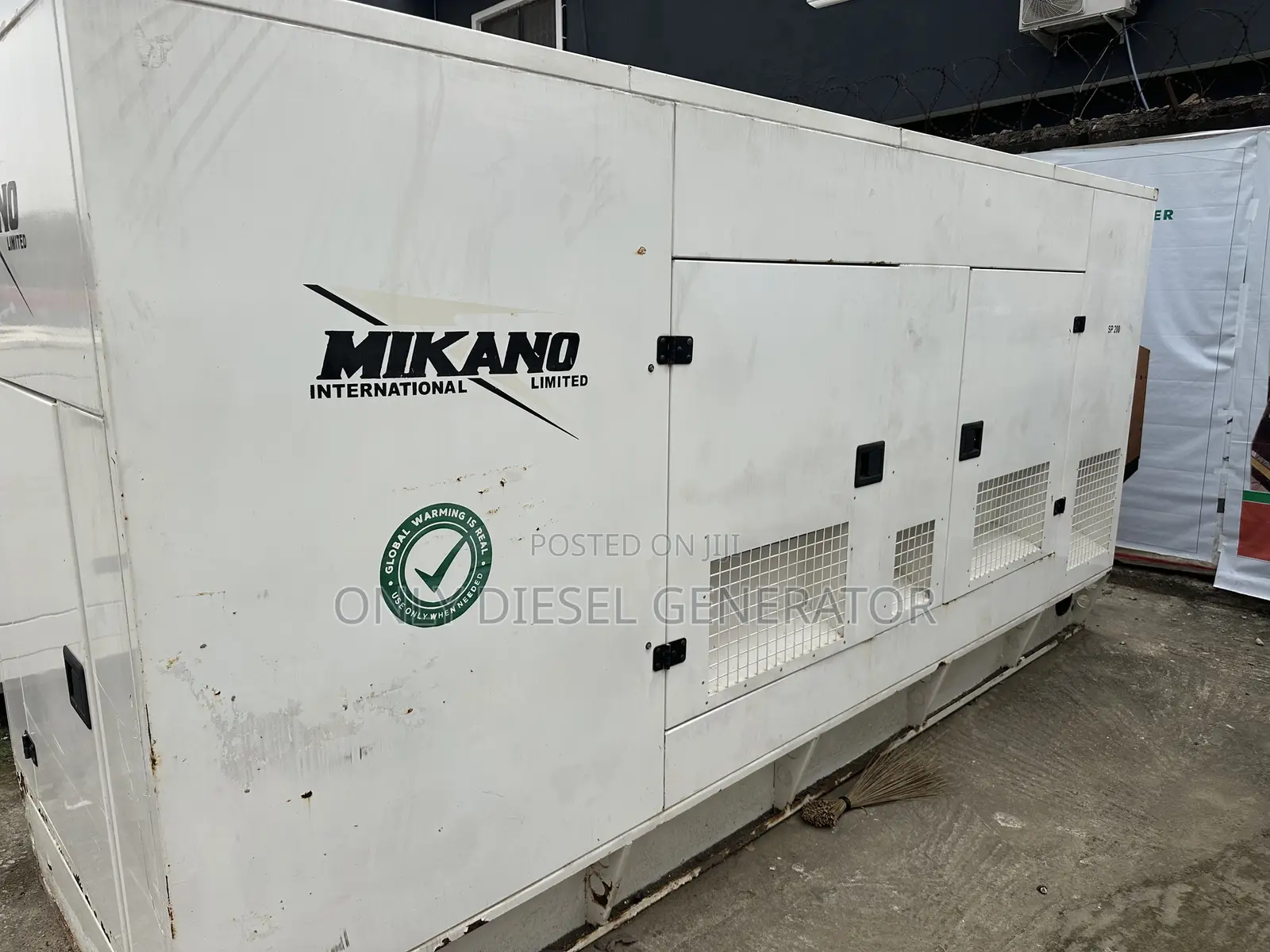 200 Kva Mikano Soundproof Generator