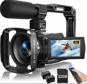 Hdv255k 8k Video Wi-Fi Camera Camcorder 2025 Latest 88mp Ultra HD
