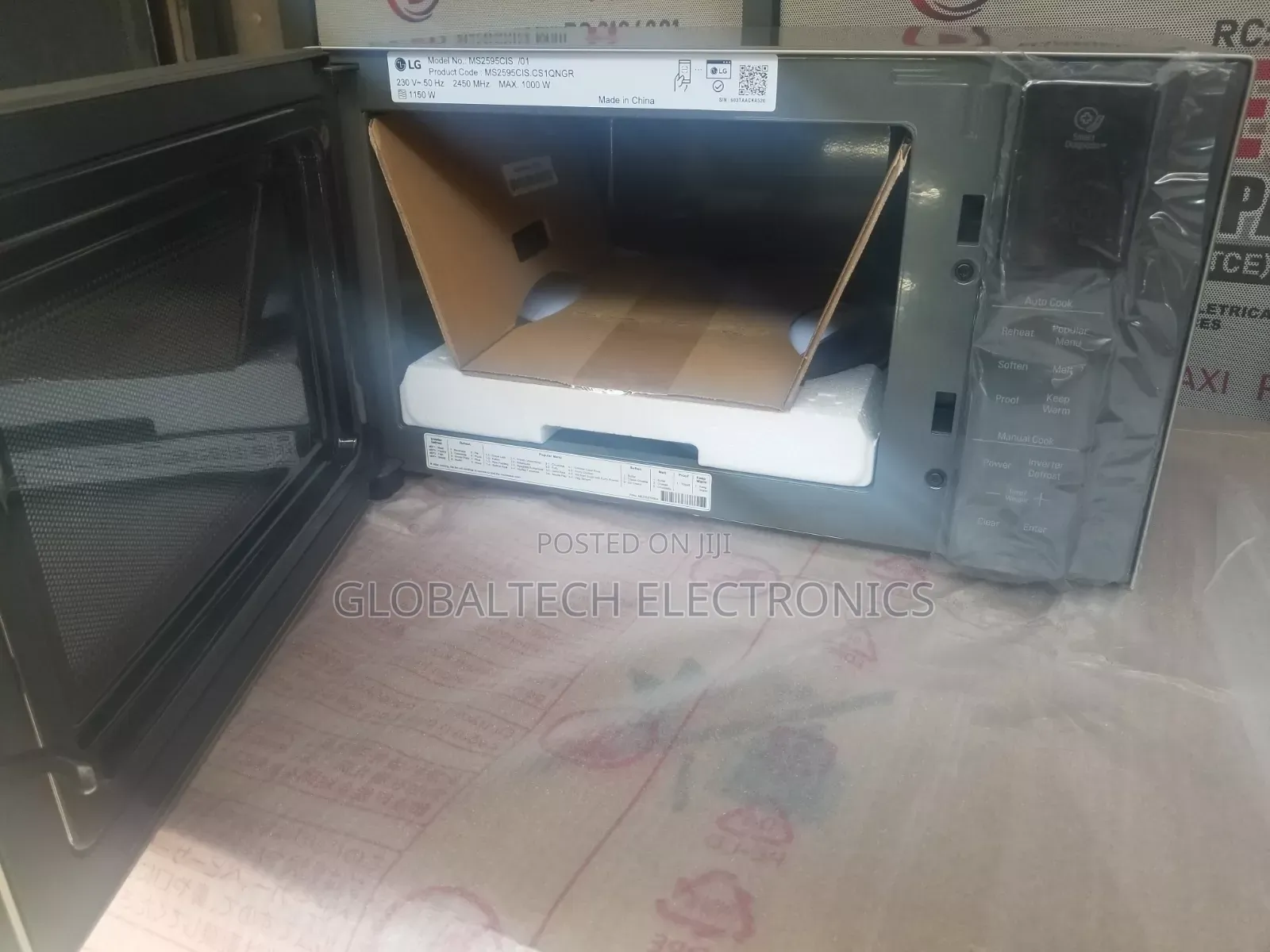 LG Microwave 25l 1000w (Ms2595cis)