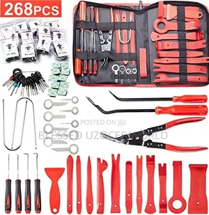265Pcs Car Automotive Trim Audio Interior Disassembly/Removal Tool Kit