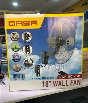 Qasa 18inches Wall AC/Dc Fan