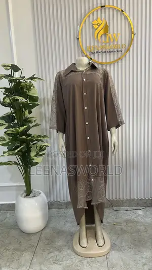 Cowl Shirt Dress