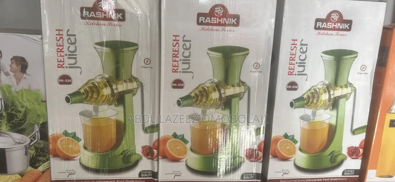 Rashnik Manual Juicer