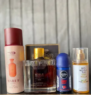 Perfume Combo Noble 626 100ml + Sprays + Nivea Roll On