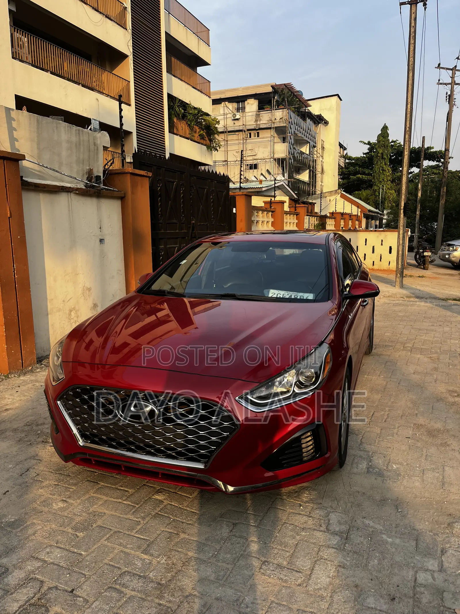 Hyundai Sonata Sport 2018 Red