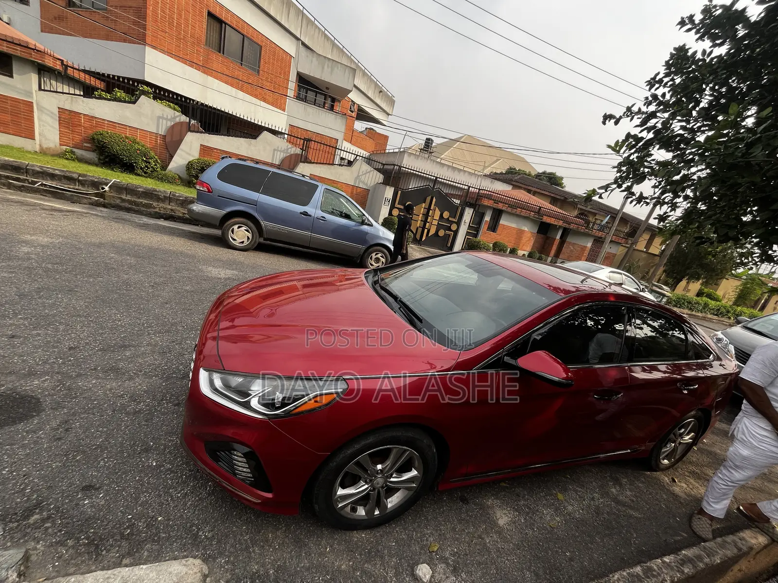 Hyundai Sonata Sport 2018 Red