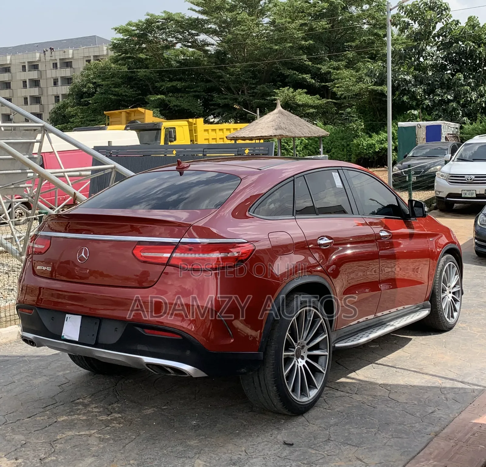 Mercedes-Benz GLE-Class 2017 Red