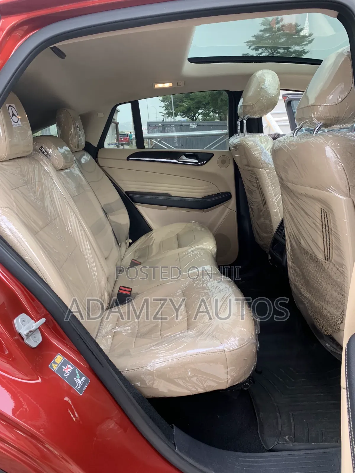 Mercedes-Benz GLE-Class 2017 Red