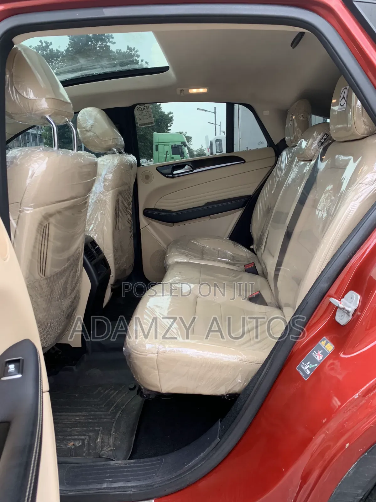 Mercedes-Benz GLE-Class 2017 Red