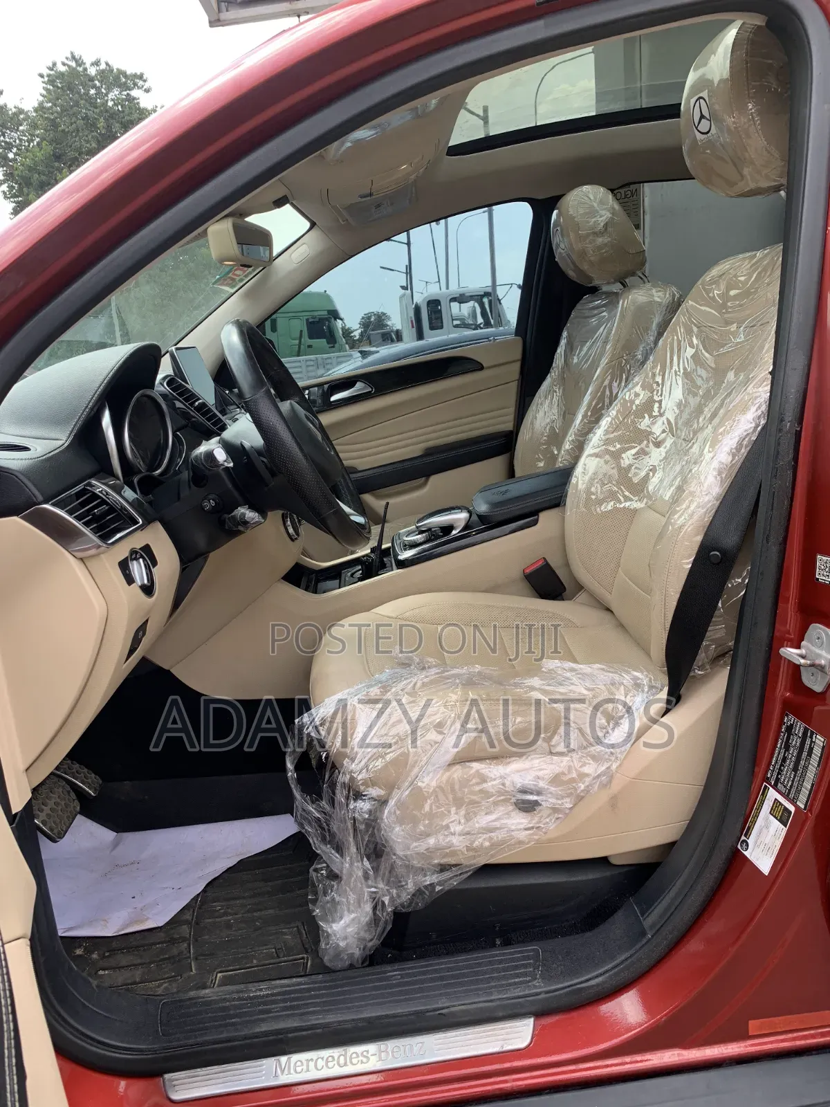 Mercedes-Benz GLE-Class 2017 Red
