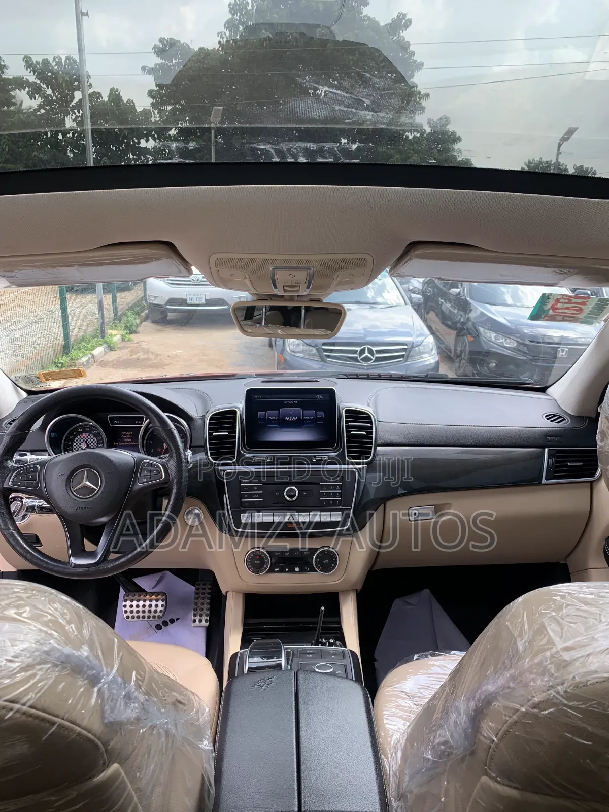 Mercedes-Benz GLE-Class 2017 Red