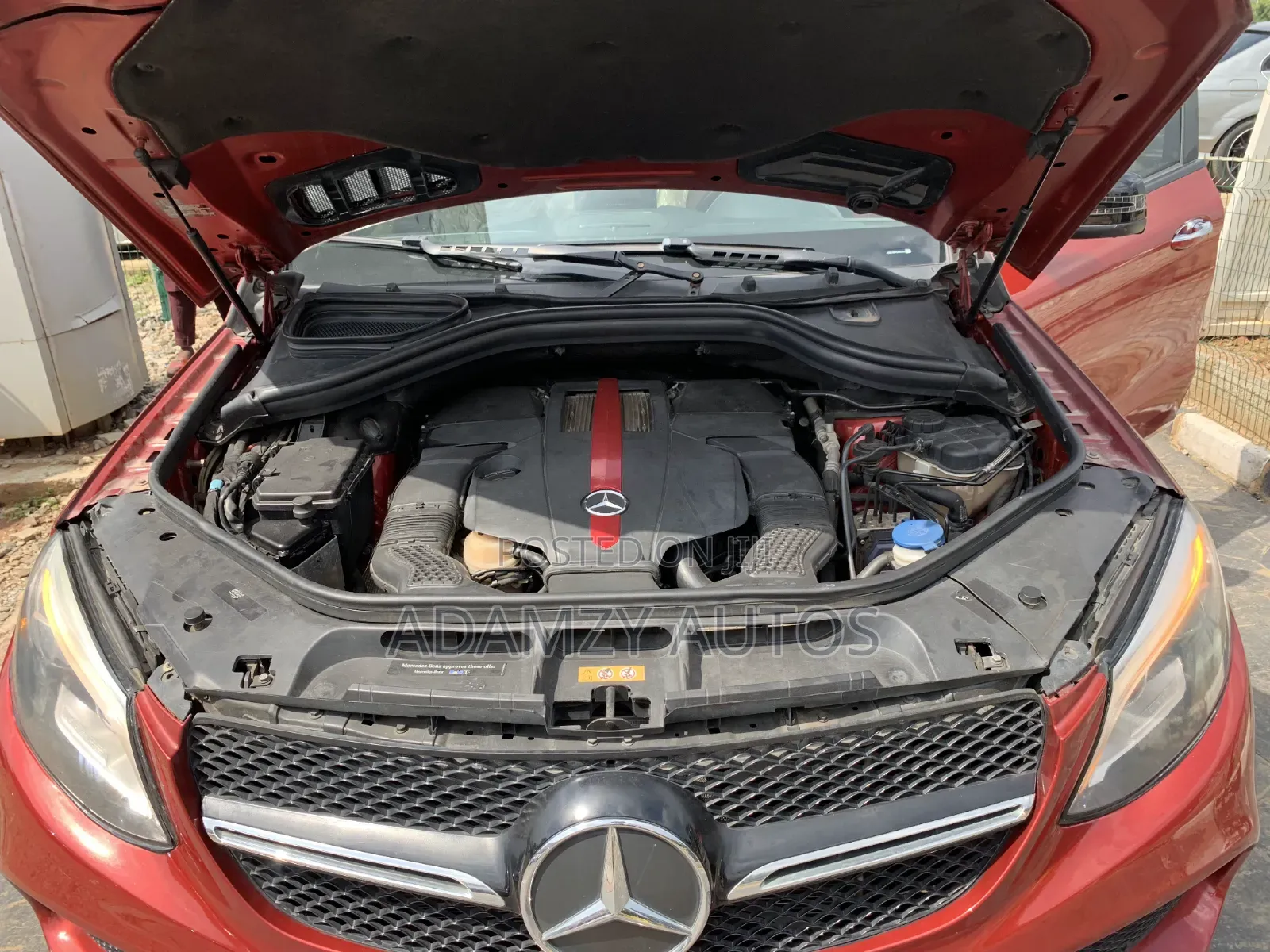Mercedes-Benz GLE-Class 2017 Red