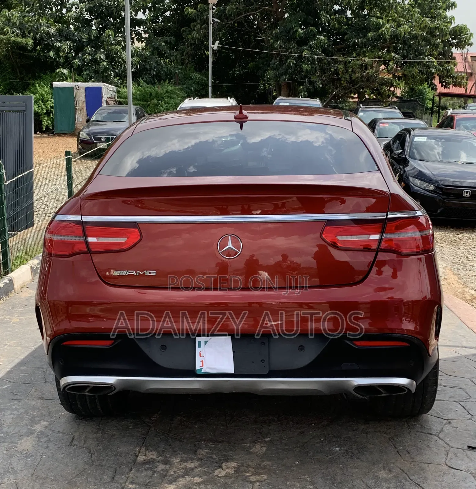 Mercedes-Benz GLE-Class 2017 Red