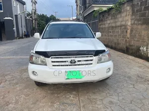 Toyota Highlander Limited V6 2007 White