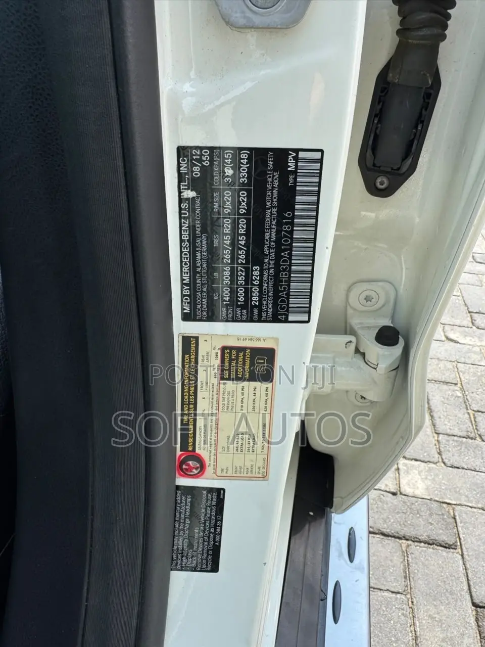Mercedes-Benz M Class ML 350 4Matic 2013 White