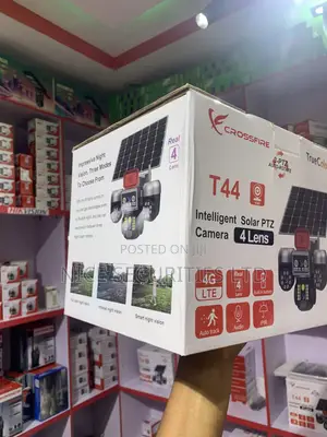 T44 Intelligent Solar PTZ Camera 4 Lens 12MP