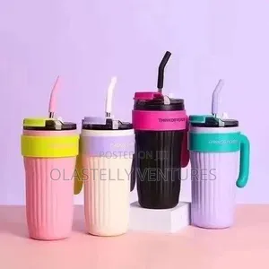 800ml Travel Cup With Straw Ve