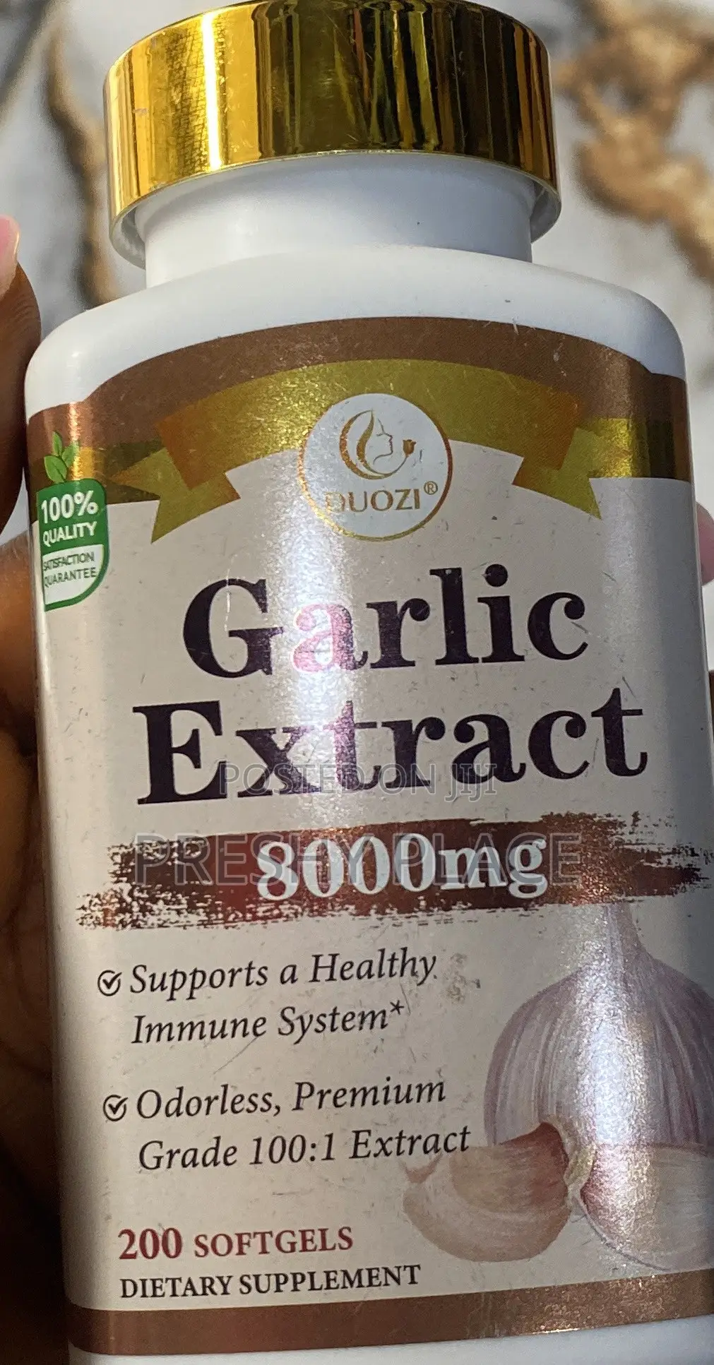 Garlic Extract Supplement