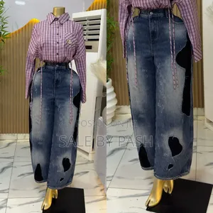 Luxury Patchwork Jeans