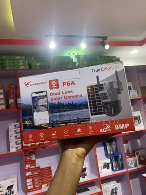 Crossfire P6A Dual Lens Solar Camera 8MP 4G LTE