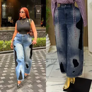 Luxury Patchwork Jeans